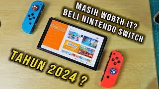 Review Nintendo Switch OLED , YUZU berhenti Console ini makin layak di beli 2024 ? OFW or CFW ?