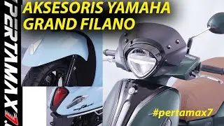 Detail Aksesoris Yamaha Grand Filano 125 Hybrid Connected Thailand 🛵 Indonesia Kapan ya 🤔 
