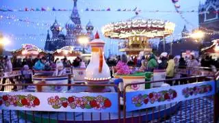 Красная площадь Рождество 2017