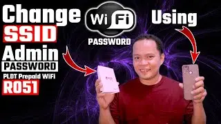 How to CHANGE PLDT Home prepaid WiFi password, admin password, and SSID/WiFi Name