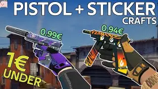 CSGO | PISTOL + STICKER CRAFTS UNDER 1€ | 2023