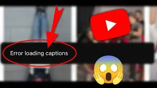 How to fix YouTube error loading caption iOS | error loading captions youtube iphone problem solve