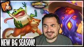 NEW BG SEASON! IT’S ALL BEASTS NOW?! - Hearthstone Battlegrounds