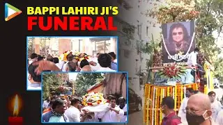 Bappi Lahiri ji's Funeral- Family, friends & industry people bid him a teary goodbye