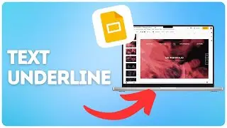 Hot to underline text on Google Slides?