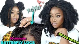 (CLOSED) 10 Minute Diva Lace BOMB Butterfly Loc KNOTLESS Braided Wig GIVEAWAY! | MARY K. BELLA