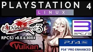 Drakengard 3 on PS4 PRO 5.05 | Psxitarch Linux v2 | rpcs3 + vulkan VRAM1