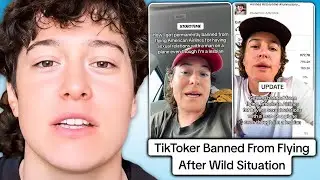 TikToker Banned From Airline After Wild Situation