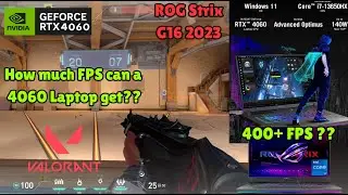 [RTX 4060] | How much FPS does a 4060 Laptop Gives?? | [ Valorant ]
