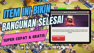 Item Ajaib ini Bikin Bangunan COC Langsung Naik Level Otomatis! Buruan dibeli Gratis