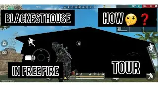 |Blackest House in FreeFire| ❓🤔Tour of FreeFire Blackest house| Horror House in FreeFire 😱😱👻👻