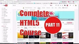 Complete HTML5 Course Part 11 : HTML5 Tutorial for Beginners in Urdu / Hindi Language 2017