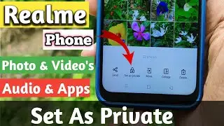 How To View Set as Private Photos And Videos in Realme Phone 