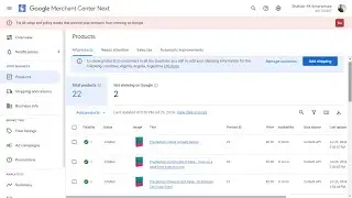 PrestaShop Google Merchant Center Add Products Addon