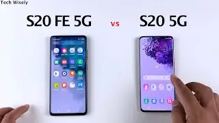 SAMSUNG S20 FE 5G vs S20 5G Speed Test