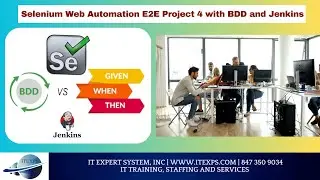 Selenium Web Automation E2E Project with BDD and Jenkins 4  | #BDD | #TDD| IT Expert System