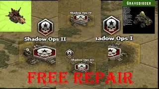 War Commander : SHADOW OPS 1-2-3-4 NEW LAYOUT / EASYWAY/ FREE REPAIR / 16-03-2024