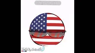 KNOCK KNOCK, IT'S THE US! [Countryballs] // #countryballs #animation #usa #saudiarabia #fyp