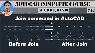 # 10 | How to use Join Command in AutoCAD |