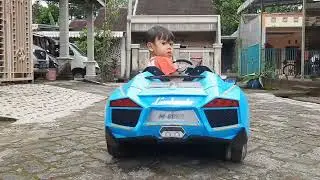 Bisa Nyetir Sendiri?? Mas Askara Sunmori Keliling Komplek Naik Mobil Mewah.