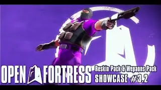Open Fortress Reskin Pack & Weapons Pack Mods - Showcase Gameplay #3.2 | TF2 Android Mod