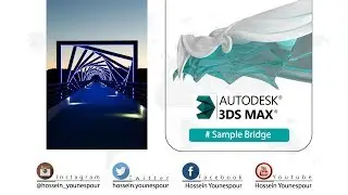 3Dstudio MAX TUTORIAL: how to Model Bridge in 3DstudioMAX !