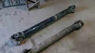 Часть 2. Заменили все карданы на камазе 65117, полностью устранили вибрацию.