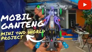 TAMIYA MINI 4WD| MINI 4WD WORLD PROJECT ( MY DIARY AND CAR REVIEW ) ミニ四駆
