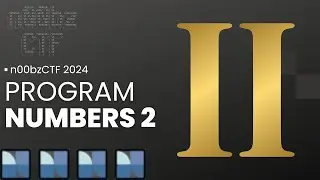 n00bzCTF 2024: Numbers 2 - PROGRAMMING