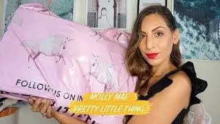 MOLLY MAE PRETTY LITTLE THING COLLABORATION COLLECTION HAUL | TERAL ATILAN