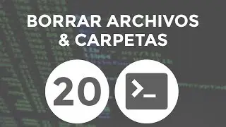 Curso de GNU/Linux – 20. Comando rm y rmdir