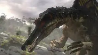spinosaurus fishing