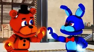 SFM FNAF WORLD ADVENTURE BONNIE VS ADVENTURE FREDDY