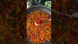 Курица фахита со сливочным соусом и рисом 🥘Рецепт на видео 🎥