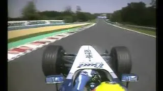 F1 Hungary 2005 Qualifying   Mark Webber Onboard 480p