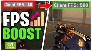BOOST FPS On ANY PC & INCREASE PERFORMANCE | VALORANT OPTIMIZATION