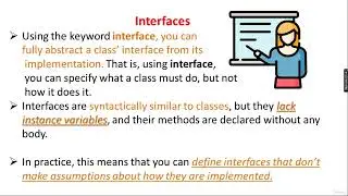 Packages and Interfaces theory part2 | Java