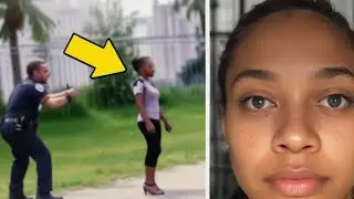 POLICIAL RACISTA ATACA MULHER NEGRA, ENTÃO ELE VIU SEU DISTINTIVO DA POLÍCIA FEDERAL...