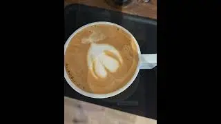 Mr Hesford makes coffee art   HD 1080p