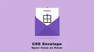 CSS Envelope (Open /Close on Hover)