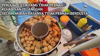 Penjual Cilok Yang Tidak Pernah Kehilangan Pelanggan Karena Cita Rasanya