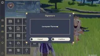 Genshin Impact, How to change edit or change your Signature on PC and Phone.
