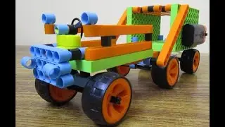 Tractor  | Blix Power Screw | Model 7 #howtobuild #blix