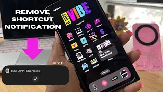 HOW TO REMOVE SHORTCUT NOTIFICATIONS iOS 18 2025 / WHAT’S ON MY PHONE/ CUSTOM ICONS