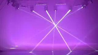 Световые эффекты в Absolute Studio. Циклорама в зале Space