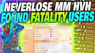 When NEVERLOSE GOES AGAINST FATALITY Users (CS2 MM HVH)