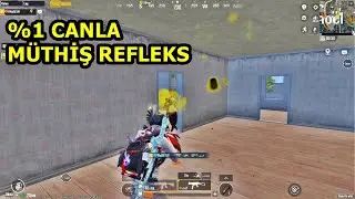 1 CANLA MÜTHİŞ REFLEKS BATUR GAME ! SOLO VS SQUAD PUBG MOBİLE