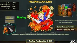 Halloween CAMP Bundle Fallout 76 Fog Machine Vending Machine Paint