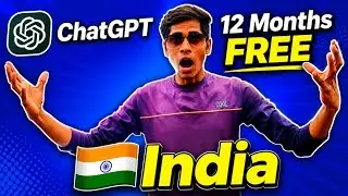 ChatGPT Free India ⚡ | ChatGPT Go Free For 12 Months