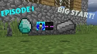 HUGE START!!! | Minecraft Survival (Ep 1) w/EndermanExecutive